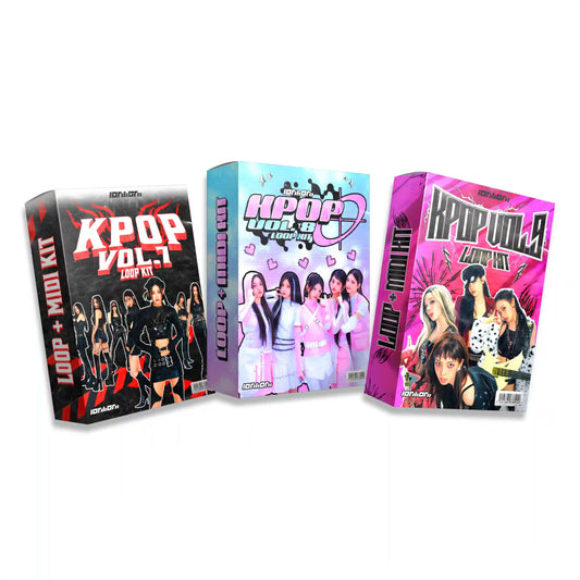 lonlioni Kpop Vol. 7-9 Loop + MIDI Kits Bundle